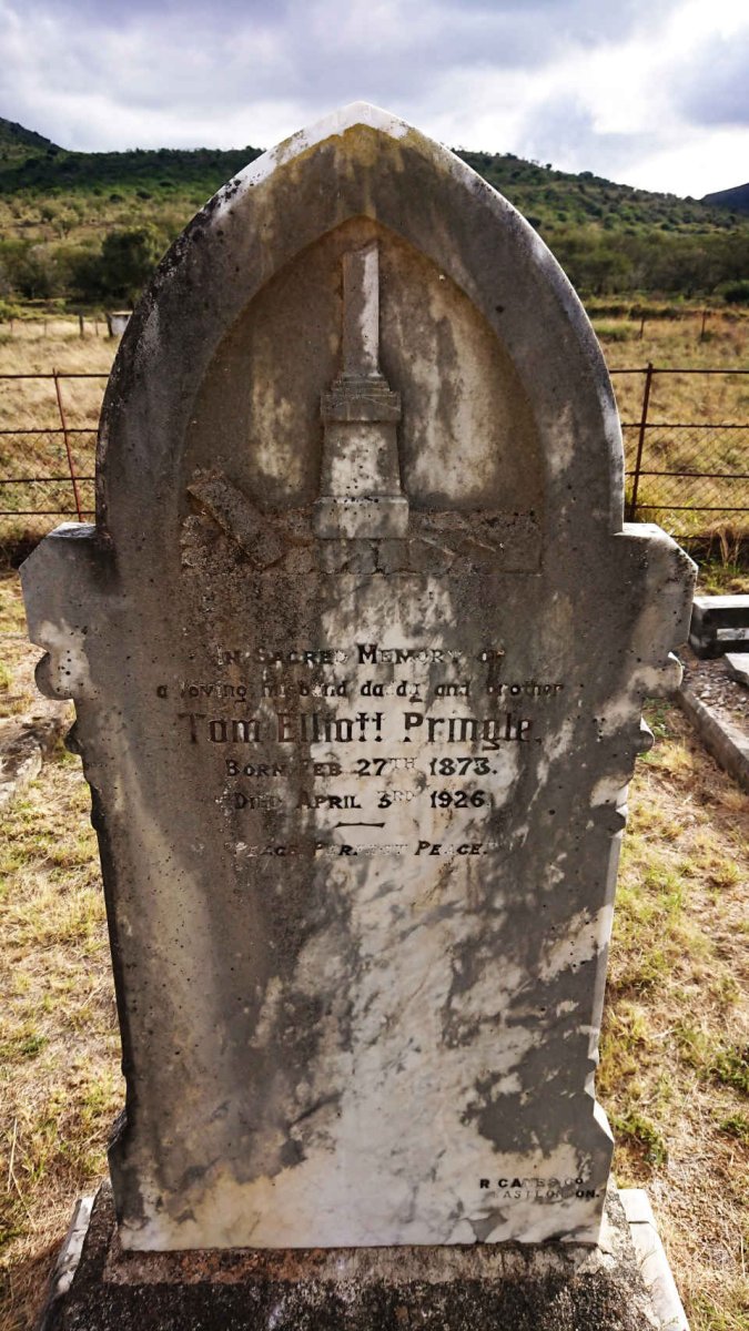 PRINGLE Tom Elliott 1873-1926
