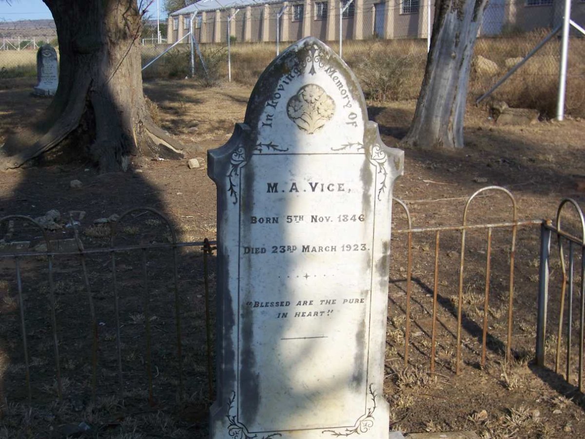 VICE M.A. 1846-1923