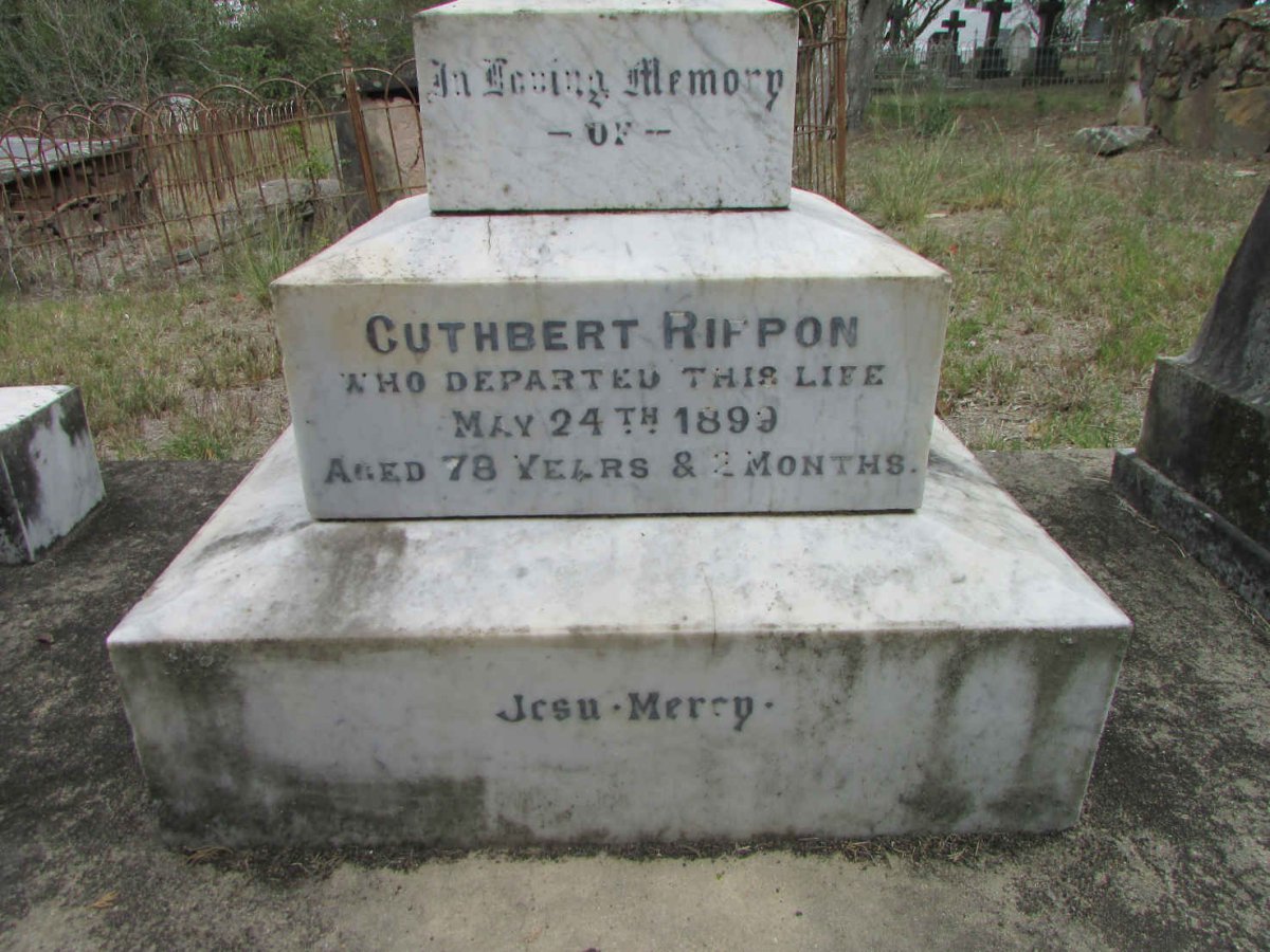 RIPPON Cuthbert -1899