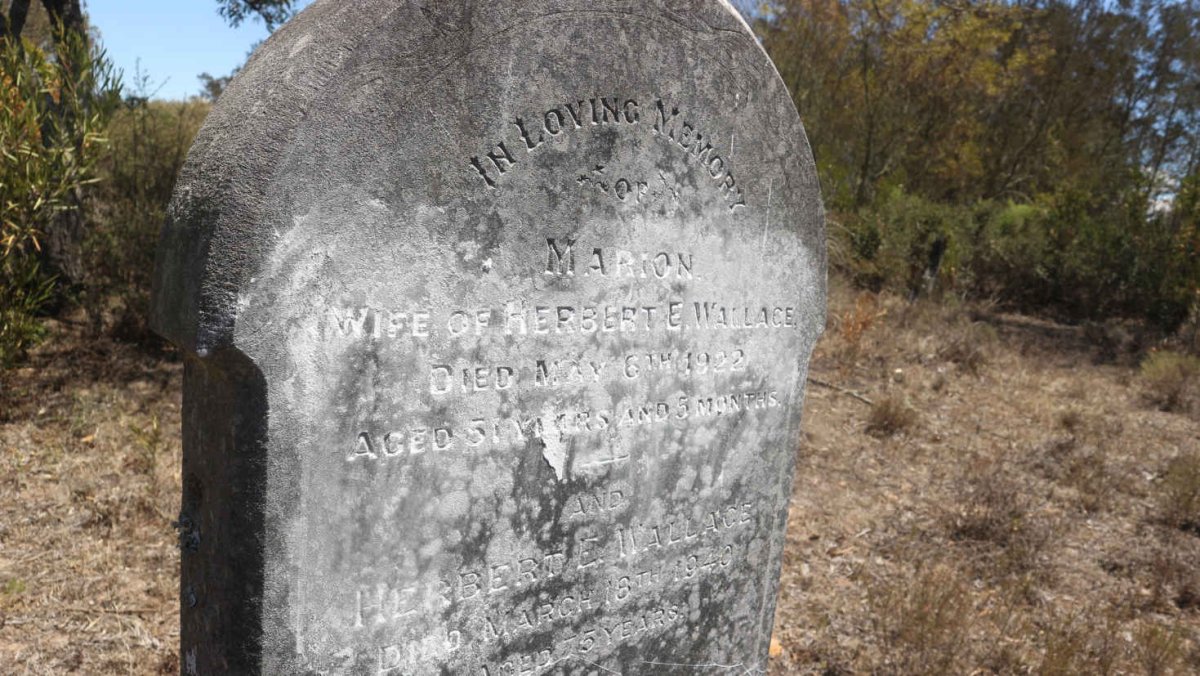 WALLACE Herbert E. -1940 &amp; Marion -1922