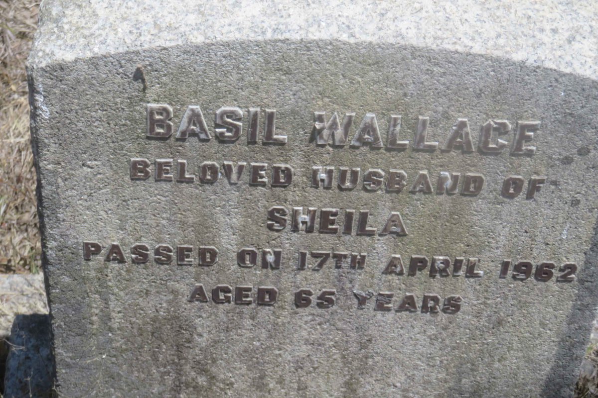 WALLACE Basil -1962