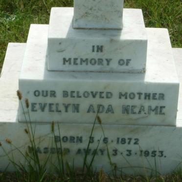 NEAME Evelyn Ada 1872-1953