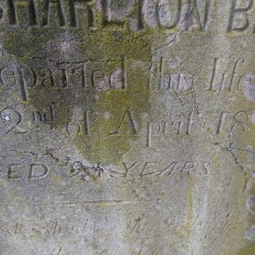 BROOKES Thomas Charlton -1849