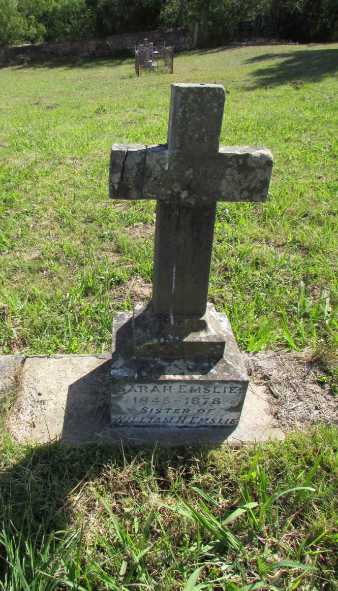 EMSLIE Sarah 1845-1878