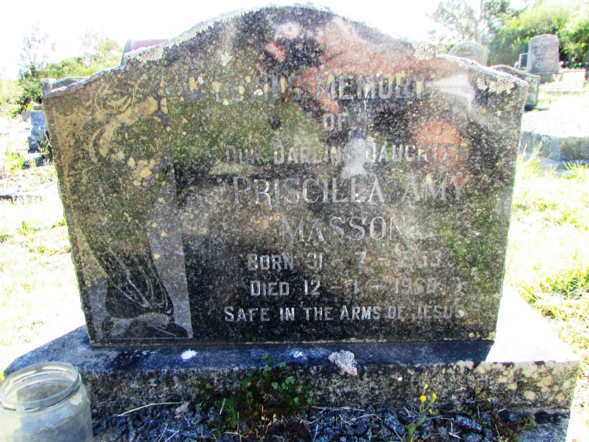 MASSON Priscilla Amy 1953-1960