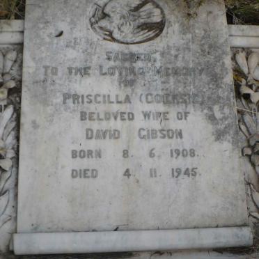 GIBSON Priscilla 1908-1945