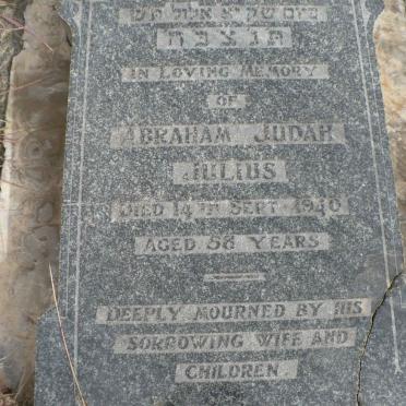 JULIUS Abraham Judah -1940