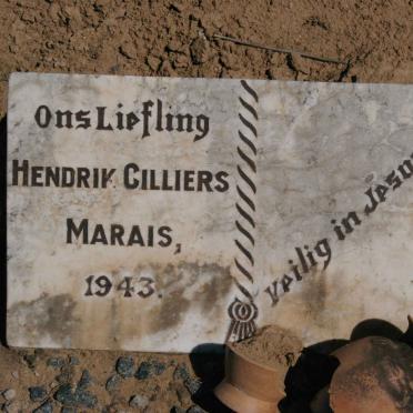 MARAIS Henrik Cilliers -1943