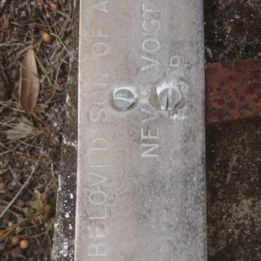 VOIGT Nevil 1930-1931