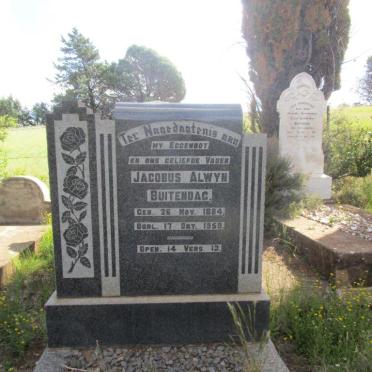 BUITENDAG Jacobus Alwyn 1884-1959