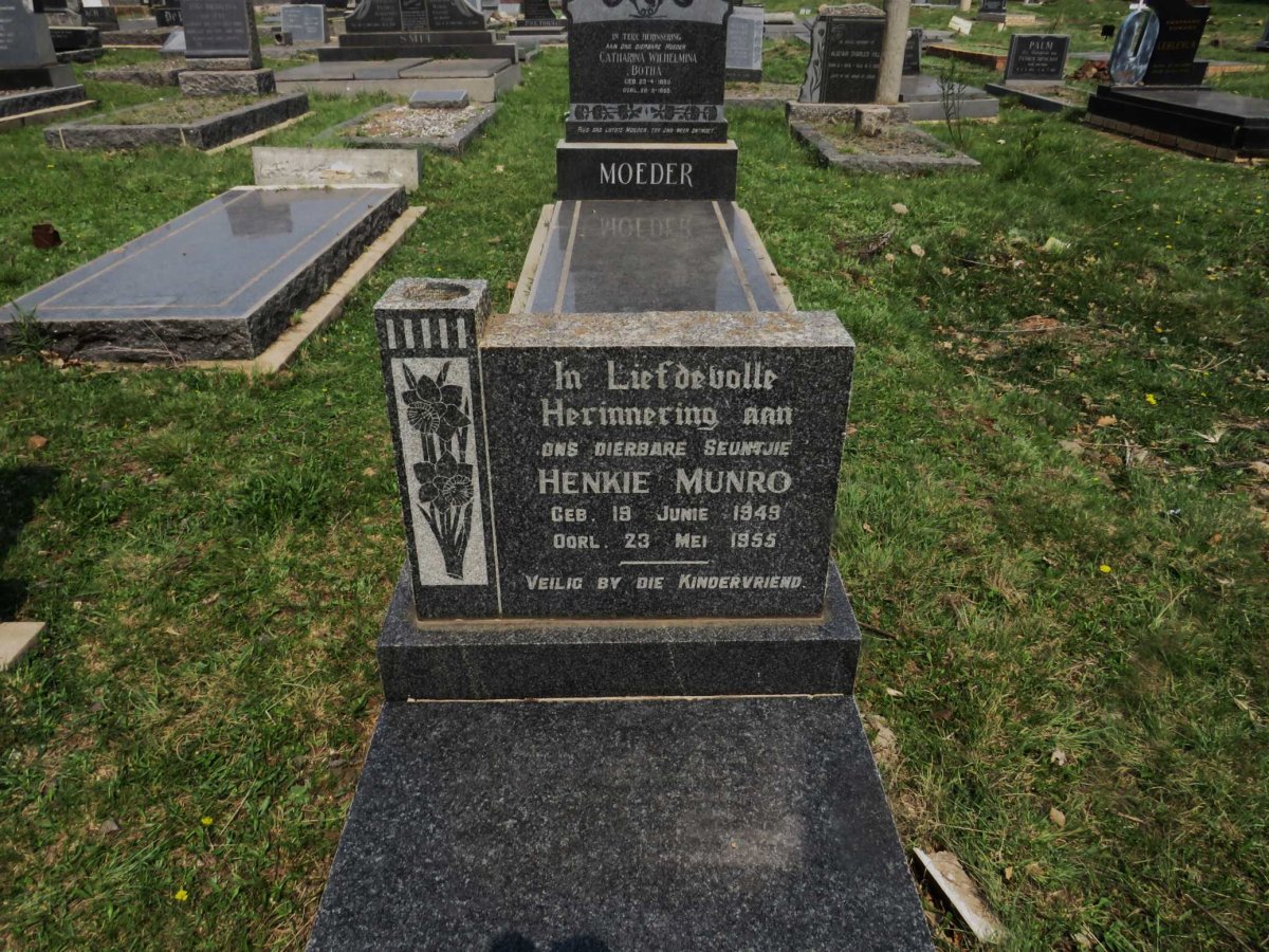 MUNRO Henkie 1949-1955