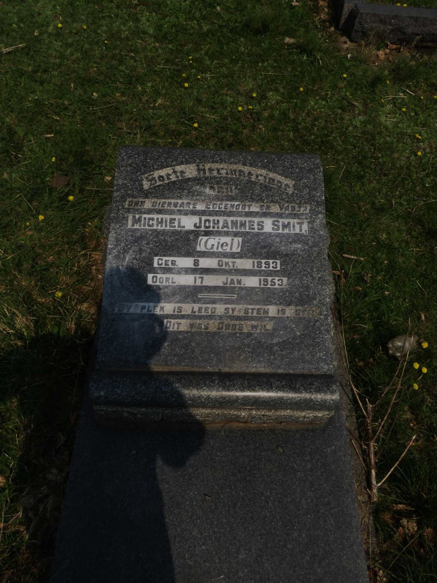 SMIT Michiel Johannes 1893-1953