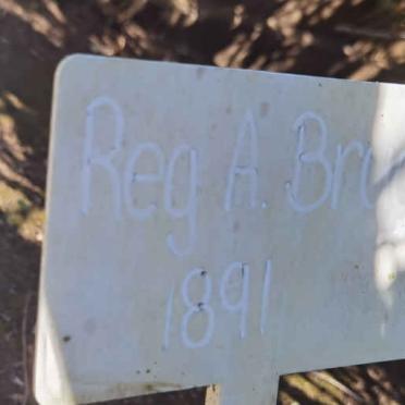 BRUCE Reg A. -1891