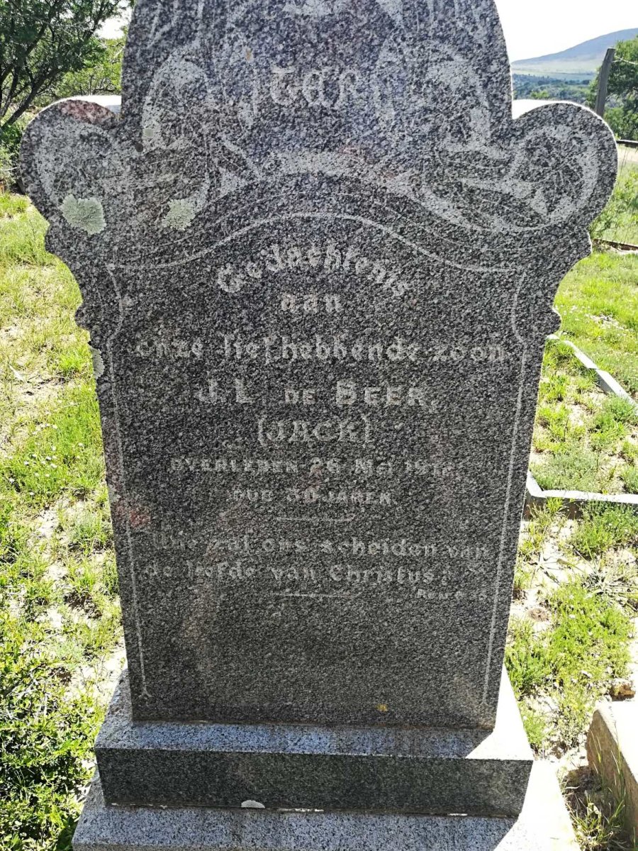 BEER J.L., de -1912