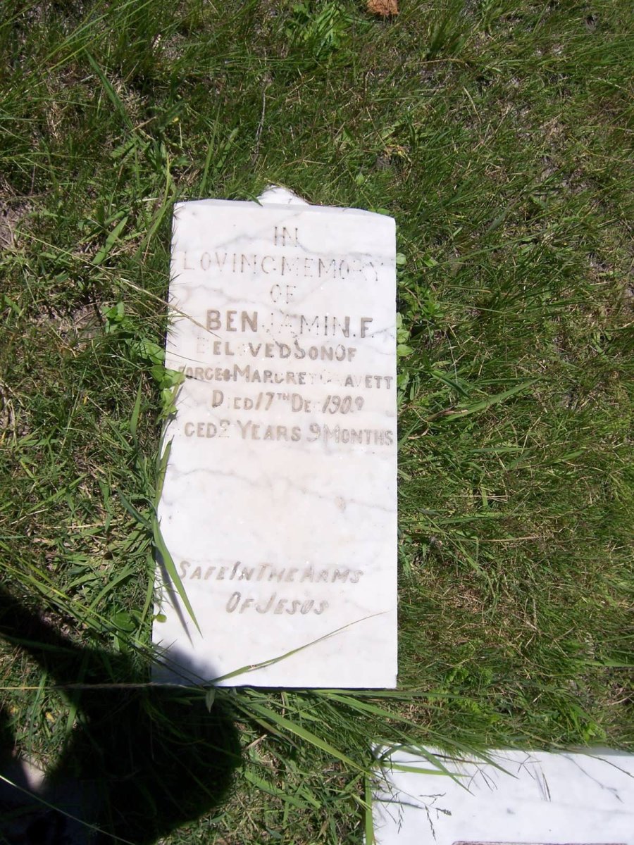 GRAVETT Benjamin -1909