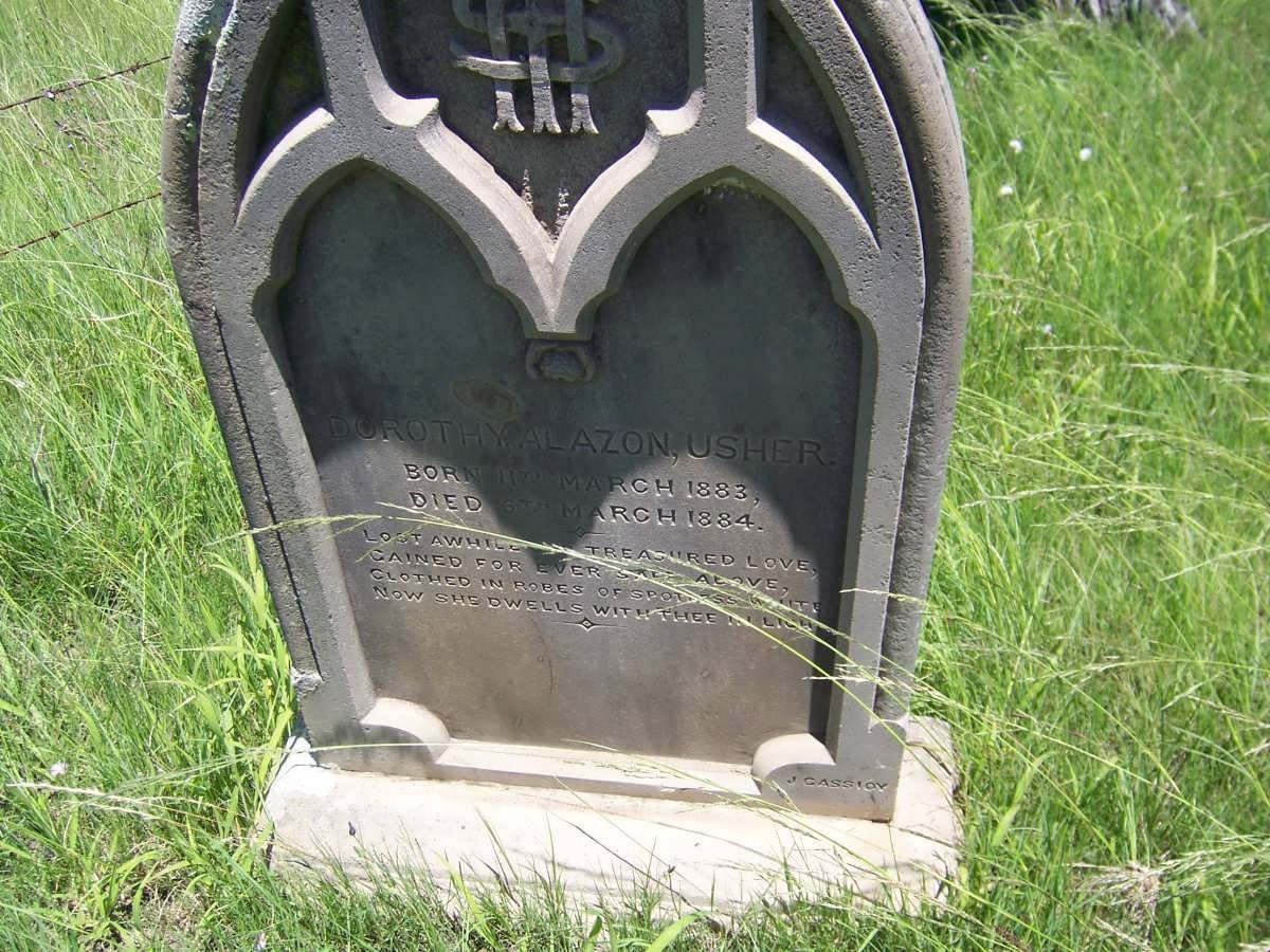 USHER Dorothy Alazon 1883-1884