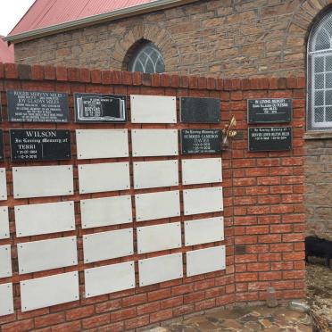 6. Memorial wall