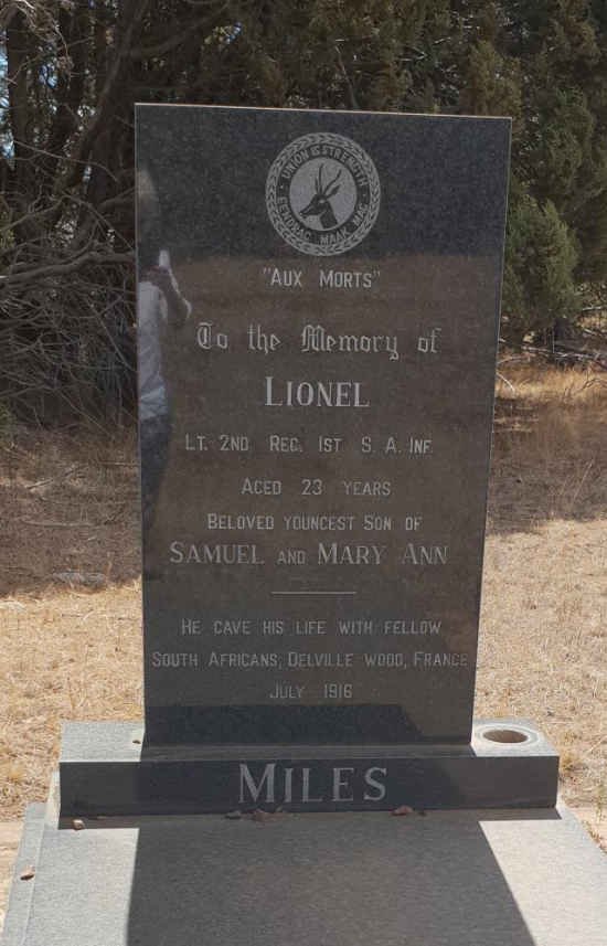 MILES Lionel -1916
