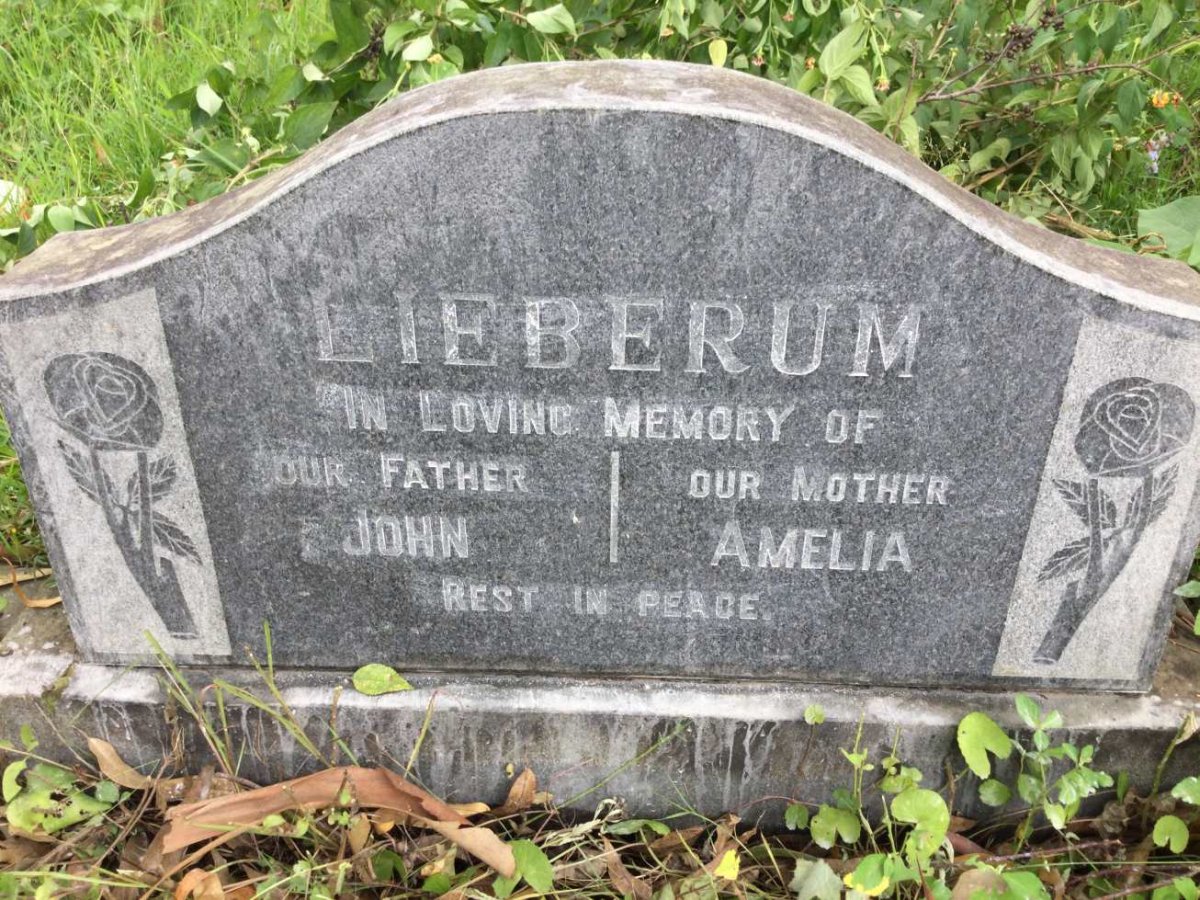 LIEBERUM John &amp; Amelia