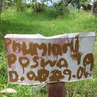 POSWA Pumlani -2004
