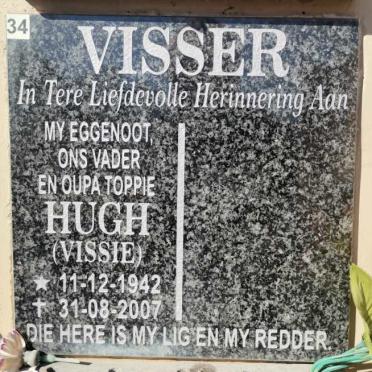 VISSER Hugh 1942-2007
