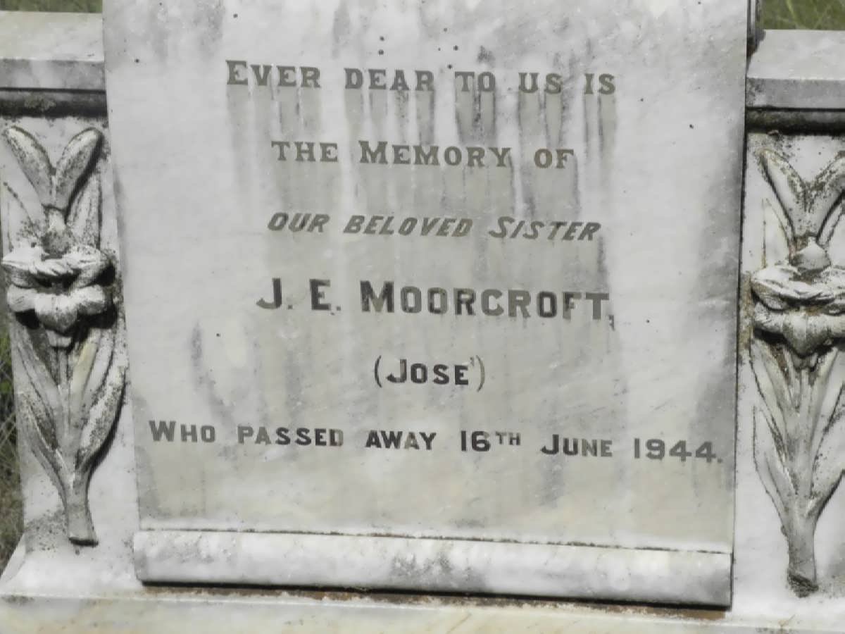 MOORCROFT J.E. -1944