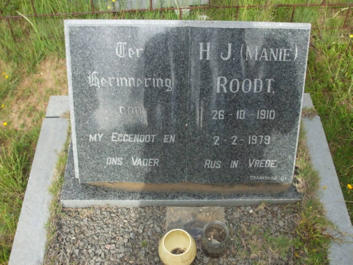 ROODT H.J. 1910-1979