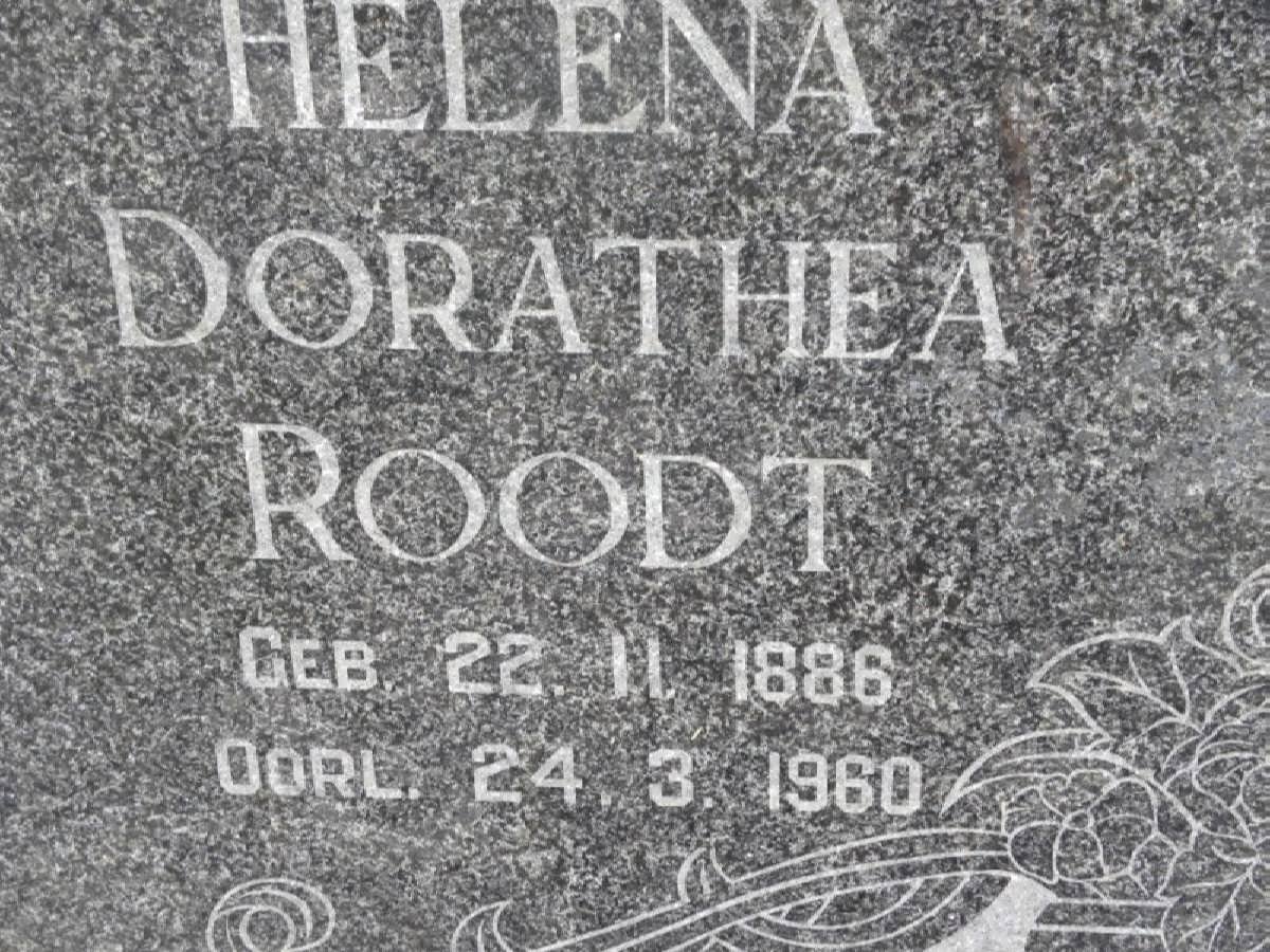ROODT Helena Dorathea 1886-1960