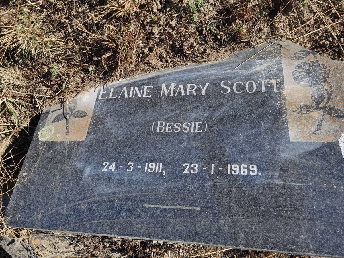 SCOTT Elaine Mary 1911-1969