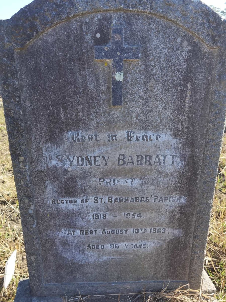 BARRATT Sydney -1963