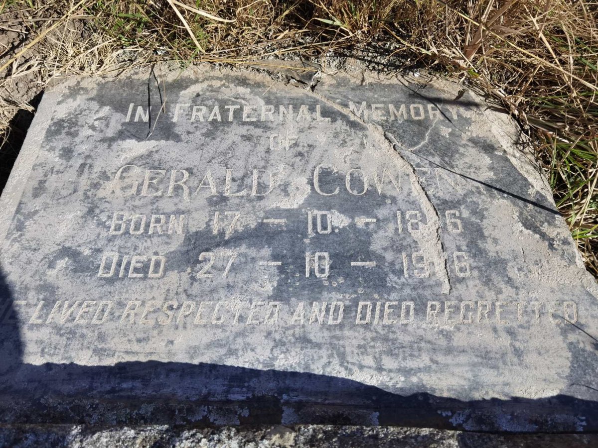 COWEN Gerald 18?6-19?6