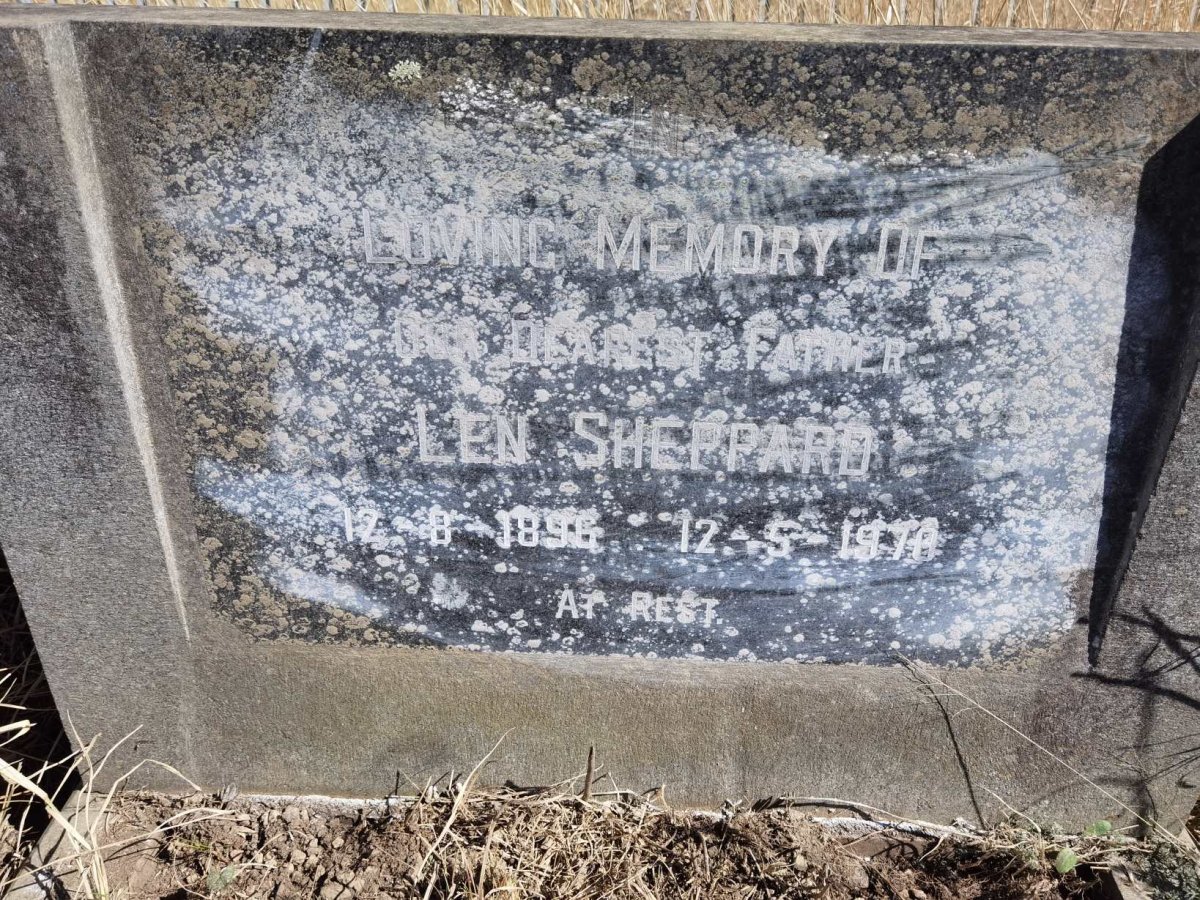 SHEPPARD Len 1896-1970