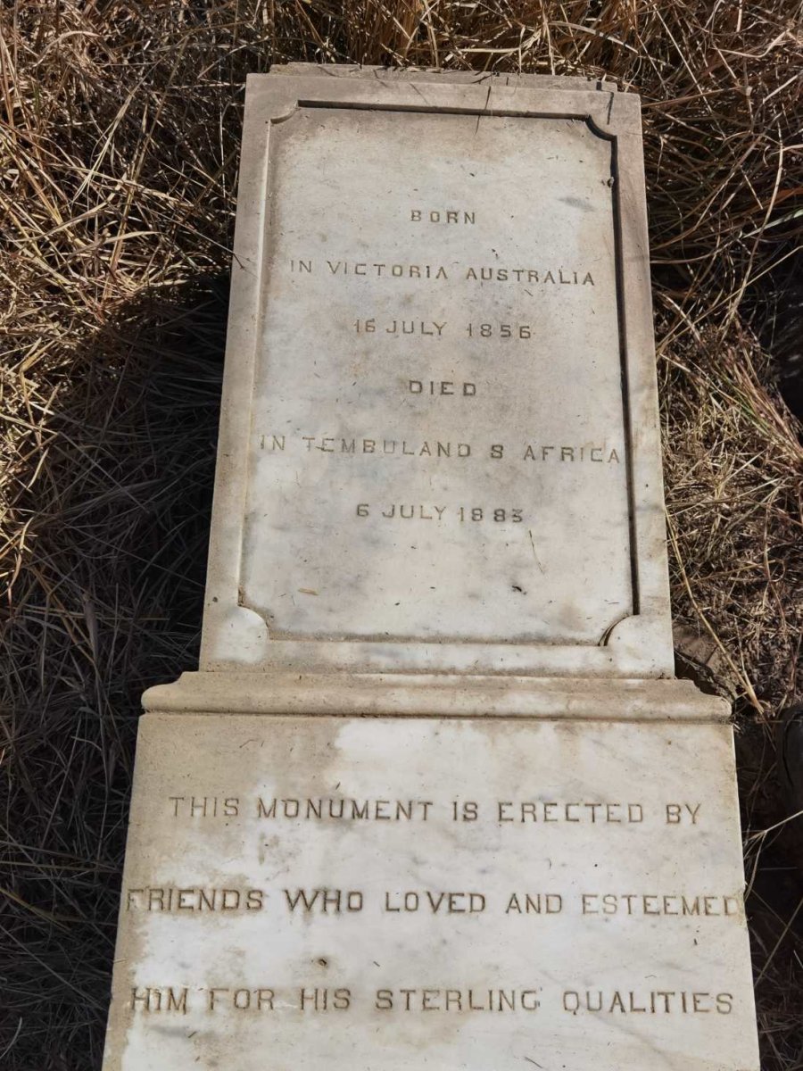 JERVIS Frederick Perne 1856-1883