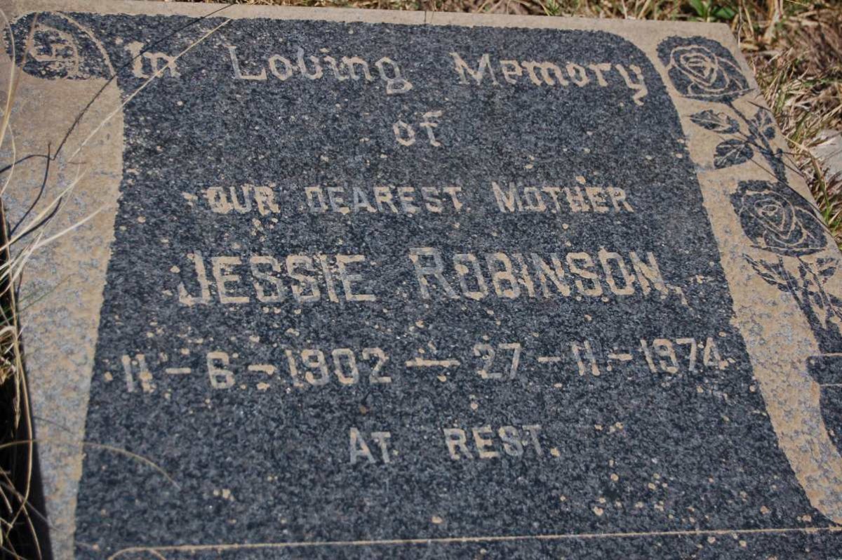 ROBINSON Jessie 1902-1974