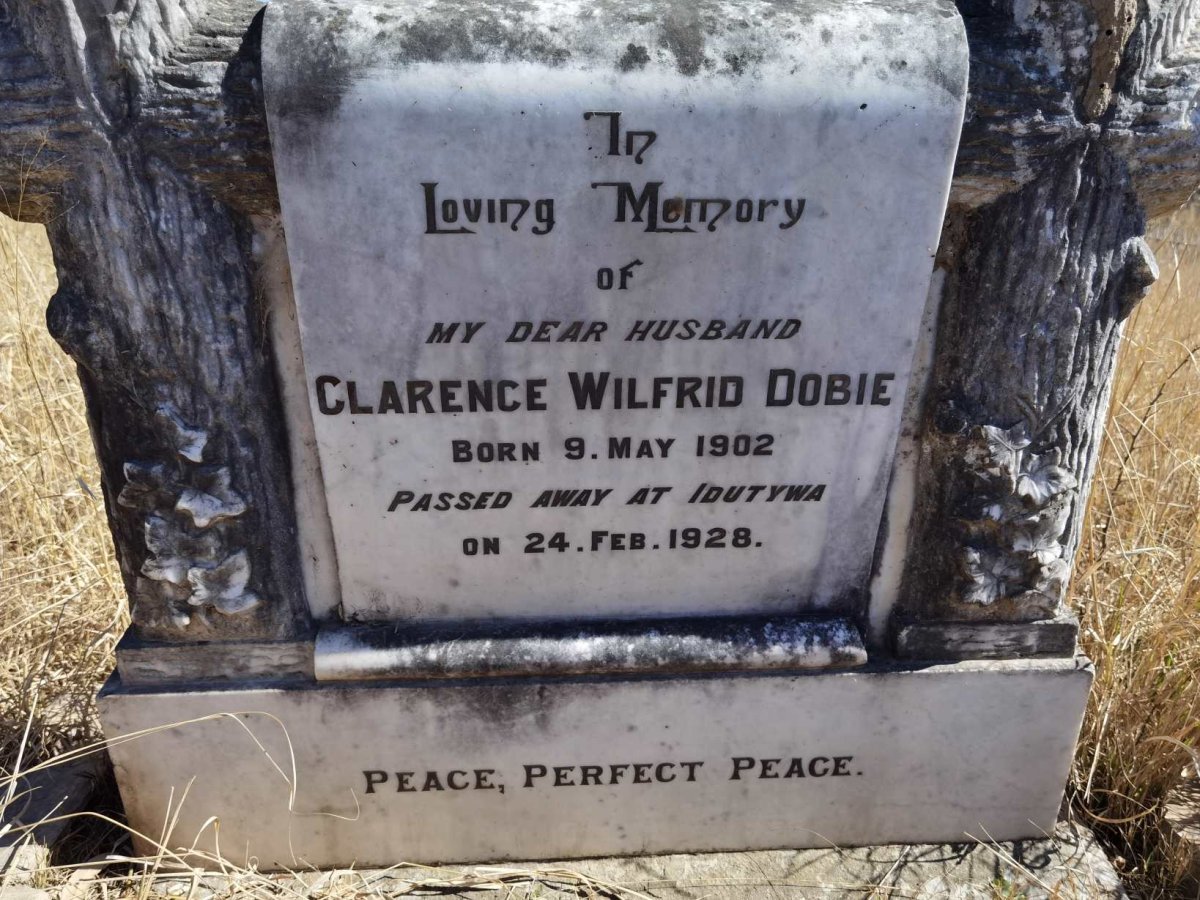 DOBIE Clarence Wilfrid 1902-1928