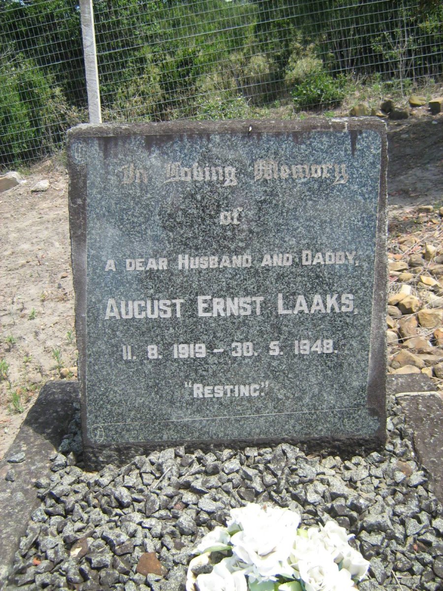 LAAKS August Ernst 1919-1948