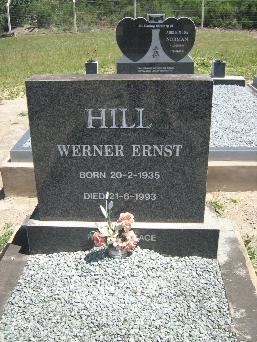 HILL Werner Ernst 1935-1993