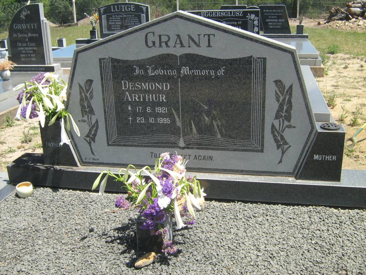 GRANT Desmond Arthur 1921-1995