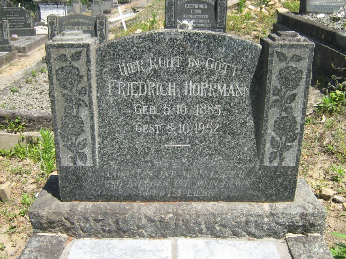 HORRMANN Friedrich 1885-1952
