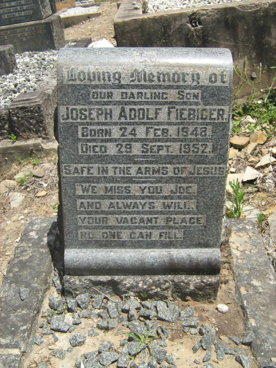 FIEBIGER Joseph Adolf 1948-1952