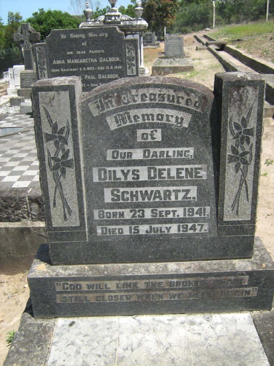 SCHWARTZ Dilys Delene 1941-1947