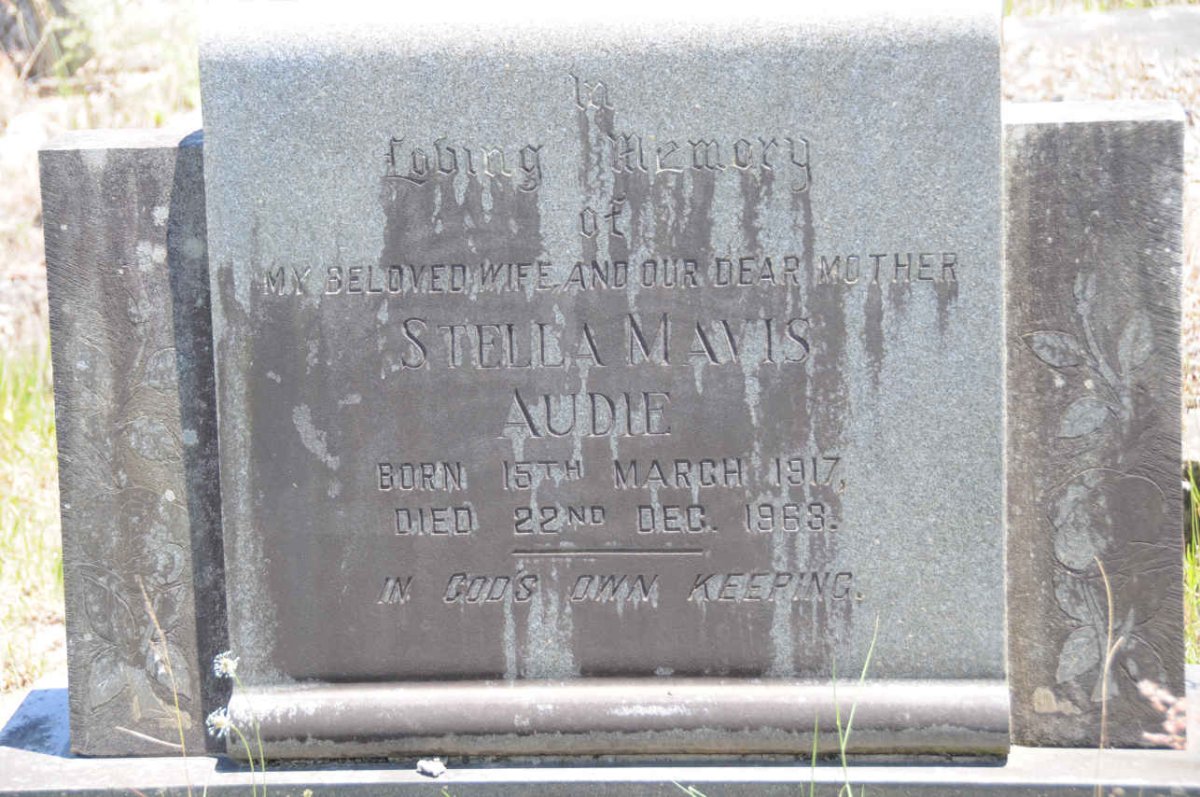 AUDIE Stella Mavis 1917-1963