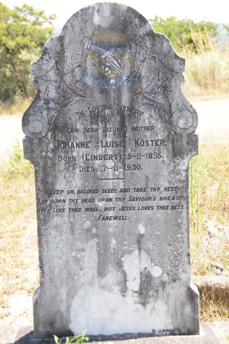 KOSTER Johanne Luise nee LINDERT 1855-1930