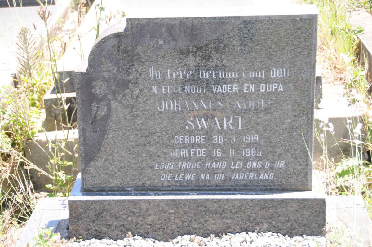 SWART Johannes Audie 1919-1989
