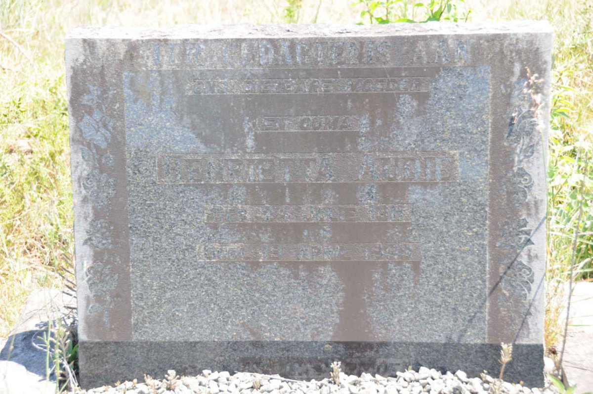 AUDIE Henrietta 1911-1993