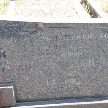 TOIT Jeanette Elizabeth, du 1922-1999