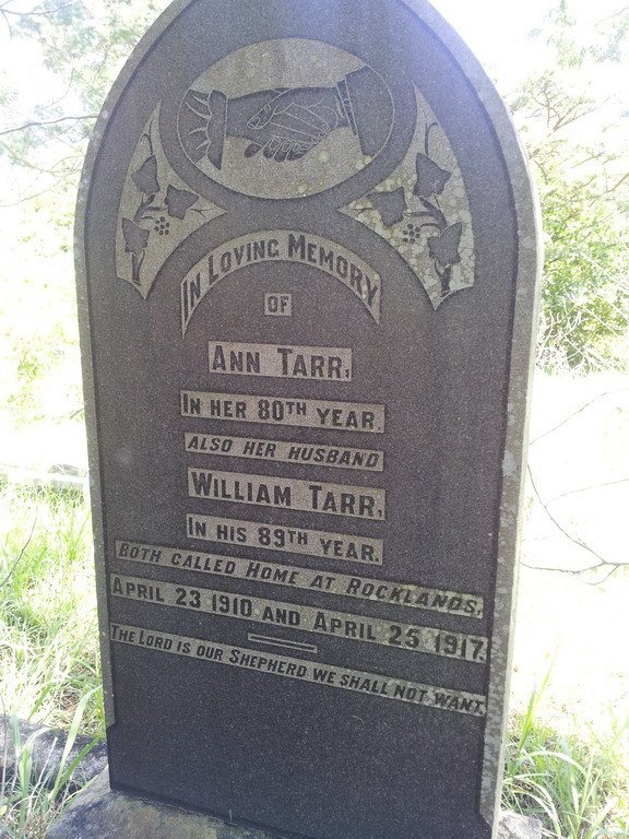 TARR William -1917 &amp; Ann -1910