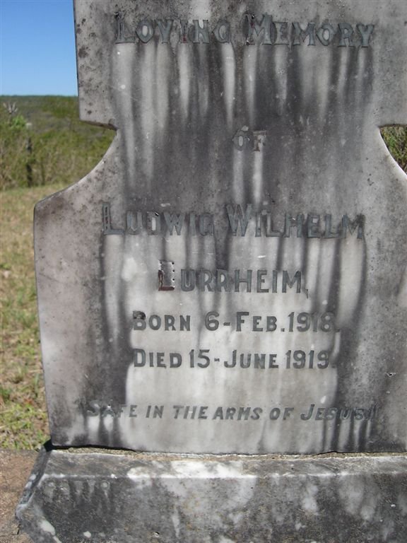 DURRHEIM Ludwig Wilhelm 1918-1919