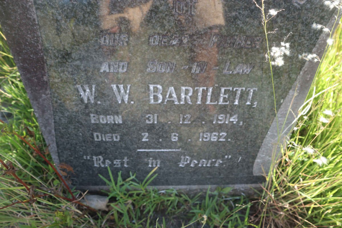 BARTLETT W.W. 1914-1962