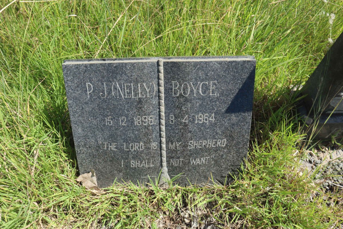 BOYCE P.J. 1895-1964